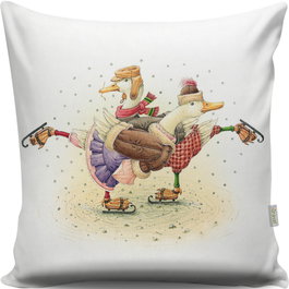 Aberto Design Cojín Multicolor 43 x 43 cm